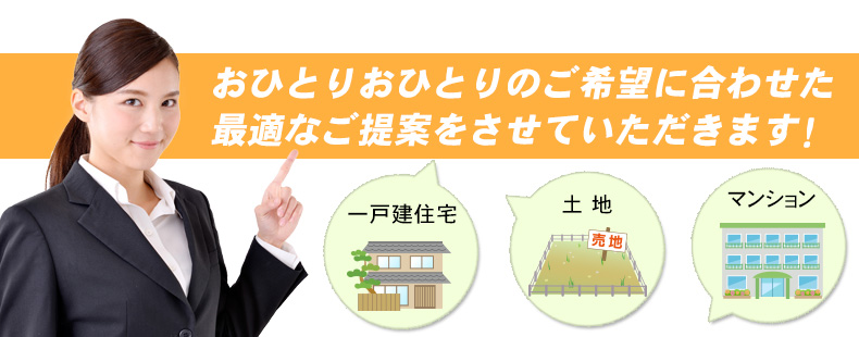 相続不動産に関するご相談 最適なご提案